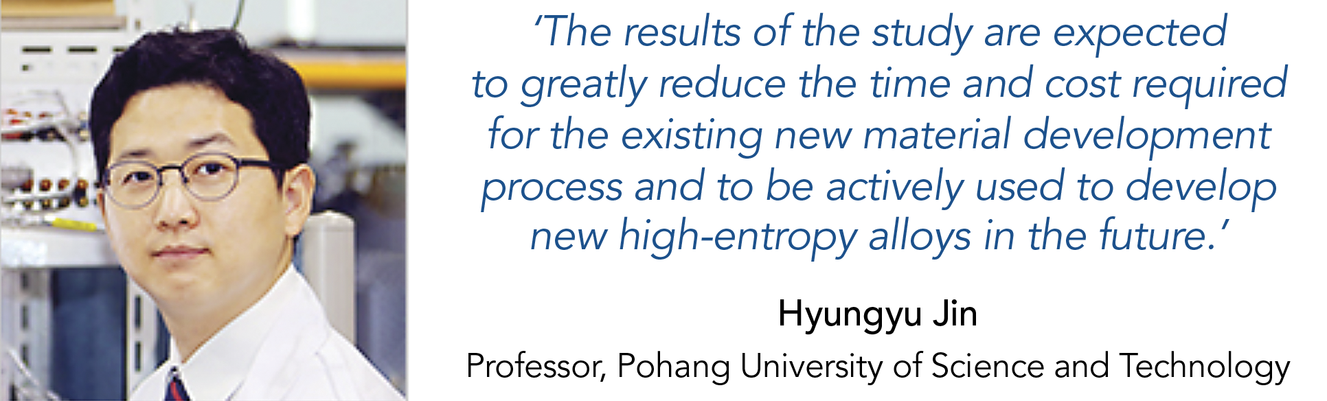 Developing high-entropy alloys: Research & Innovation
