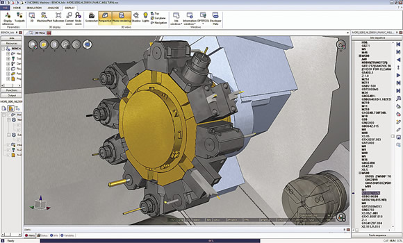 Mimicking machines with simulation