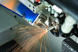 Lasers take Swiss-style lathes to higher level