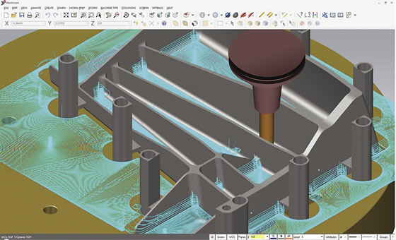 Constant chip load machining