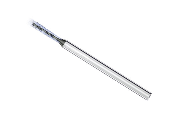 Mikron offers through-the-shank coolant in tools down to 0.012 Mikron offers through-the-shank coolant in tools down to 0.012