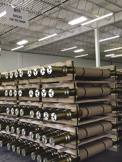 Seco Machine on the right track