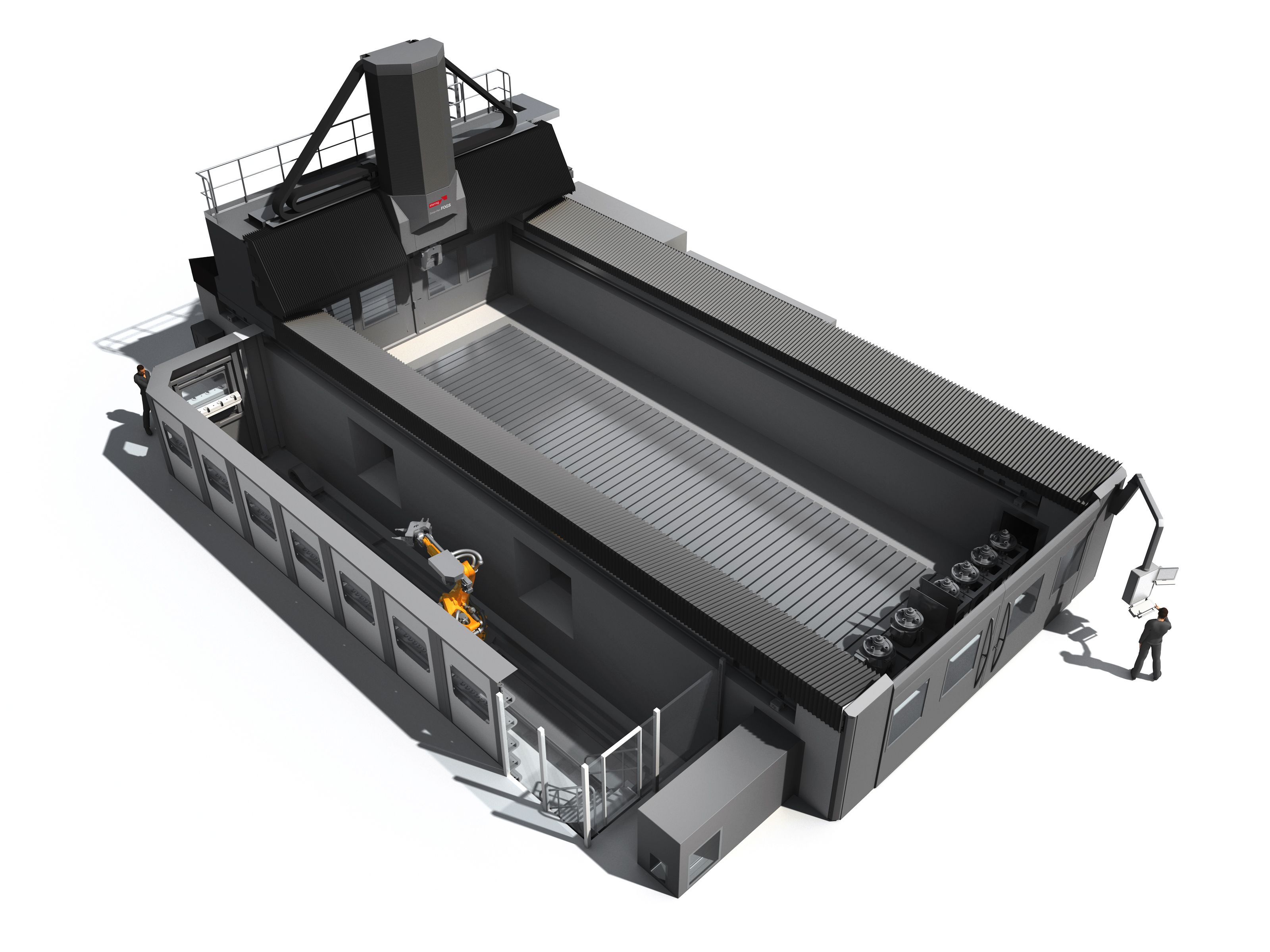 The FOGS HD can rough and finish precisely
