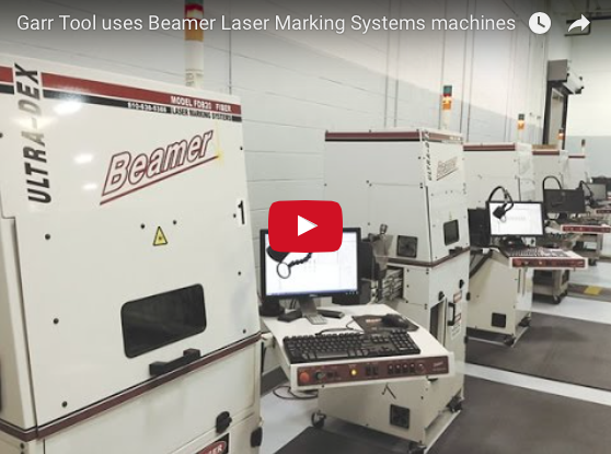 Lower-power light enhances tool marking