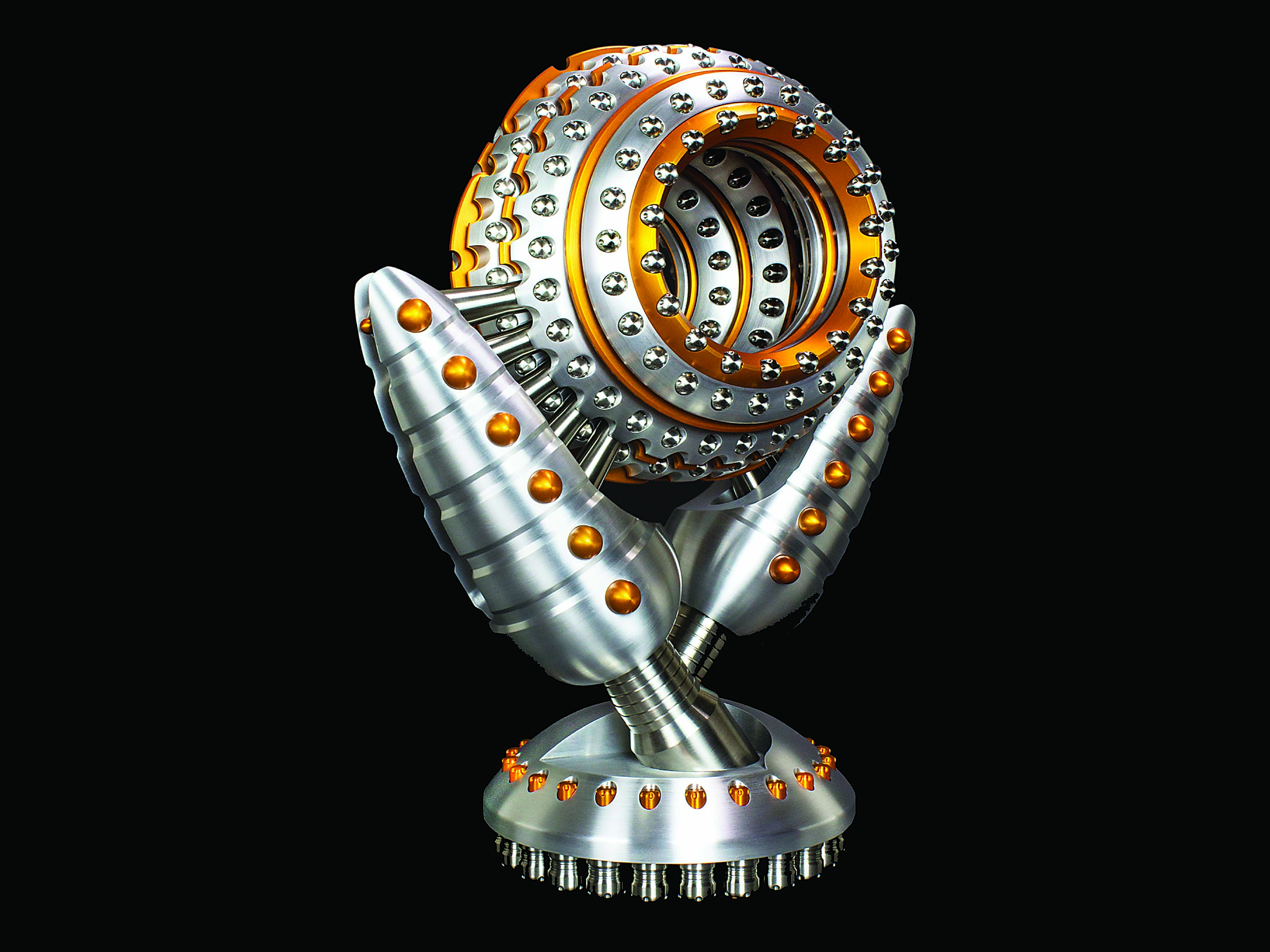 Sculptor finds the art in machining