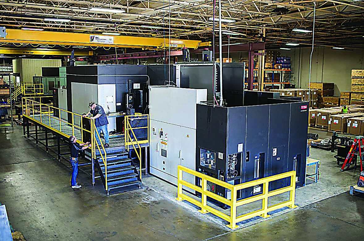 Reduce time producing large parts