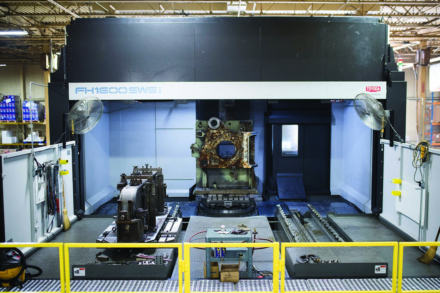 Reduce time producing large parts