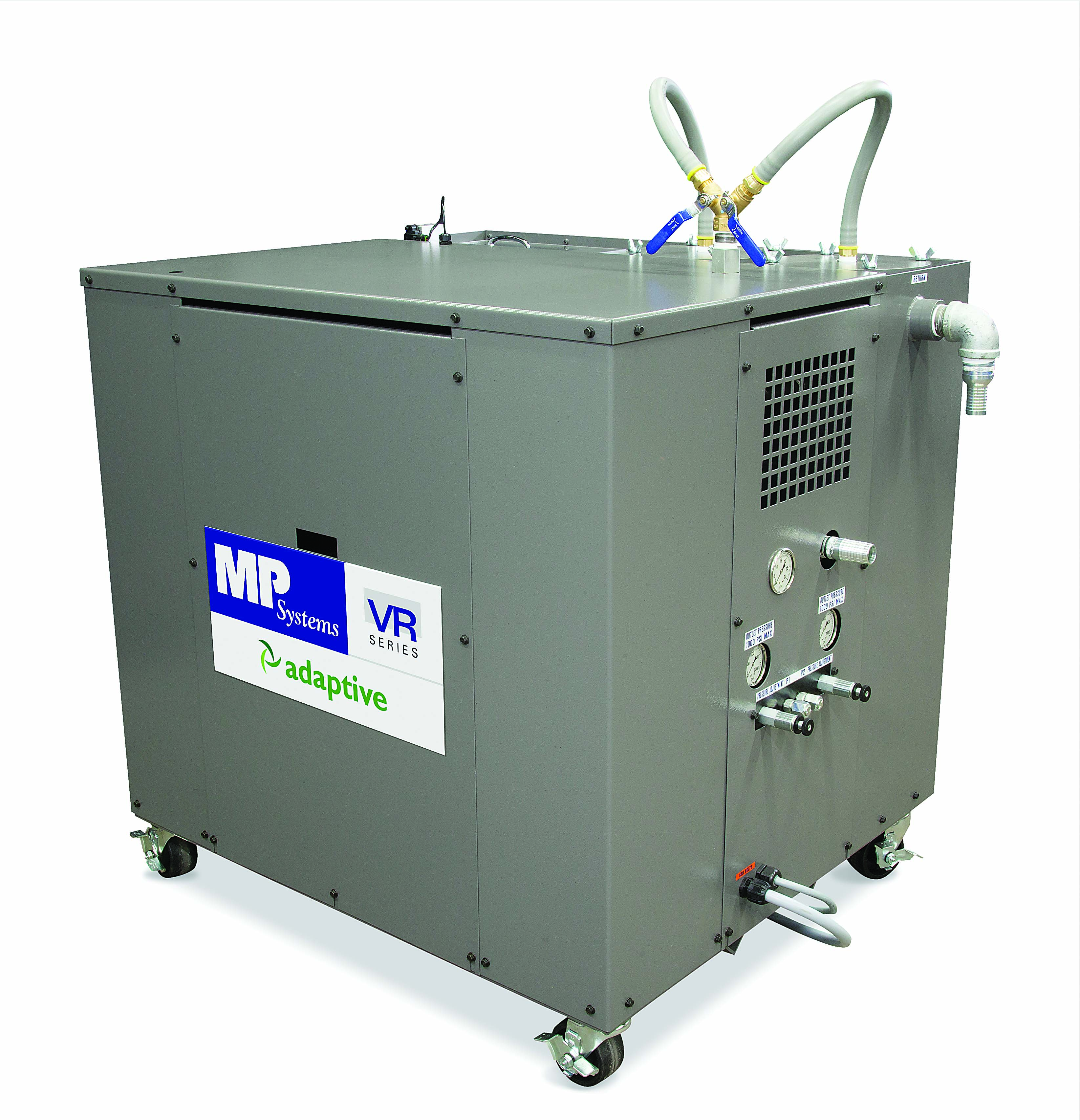 High-pressure coolant breaks the vapor barrier