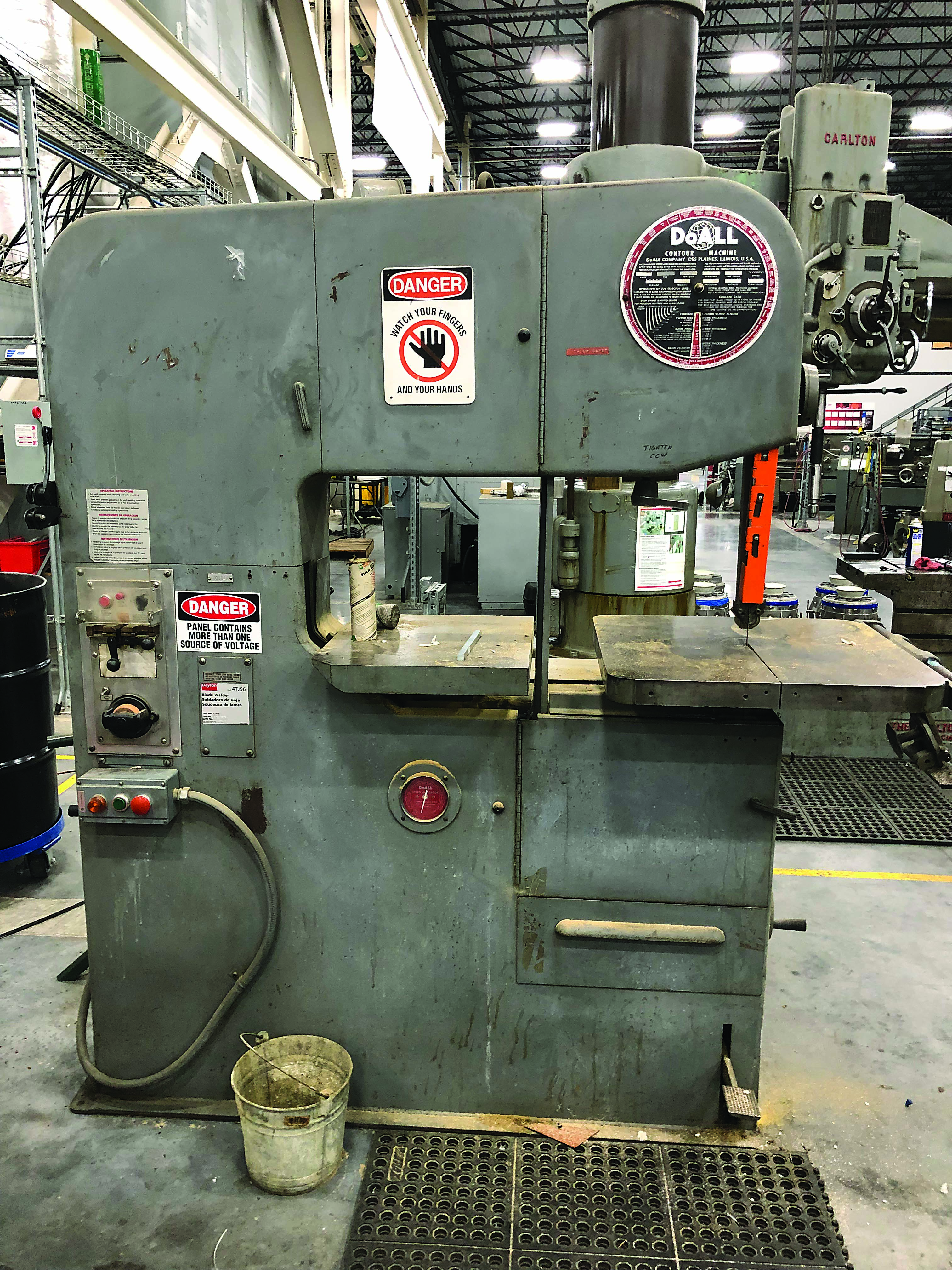 Cutting raw materials into usable workpieces
