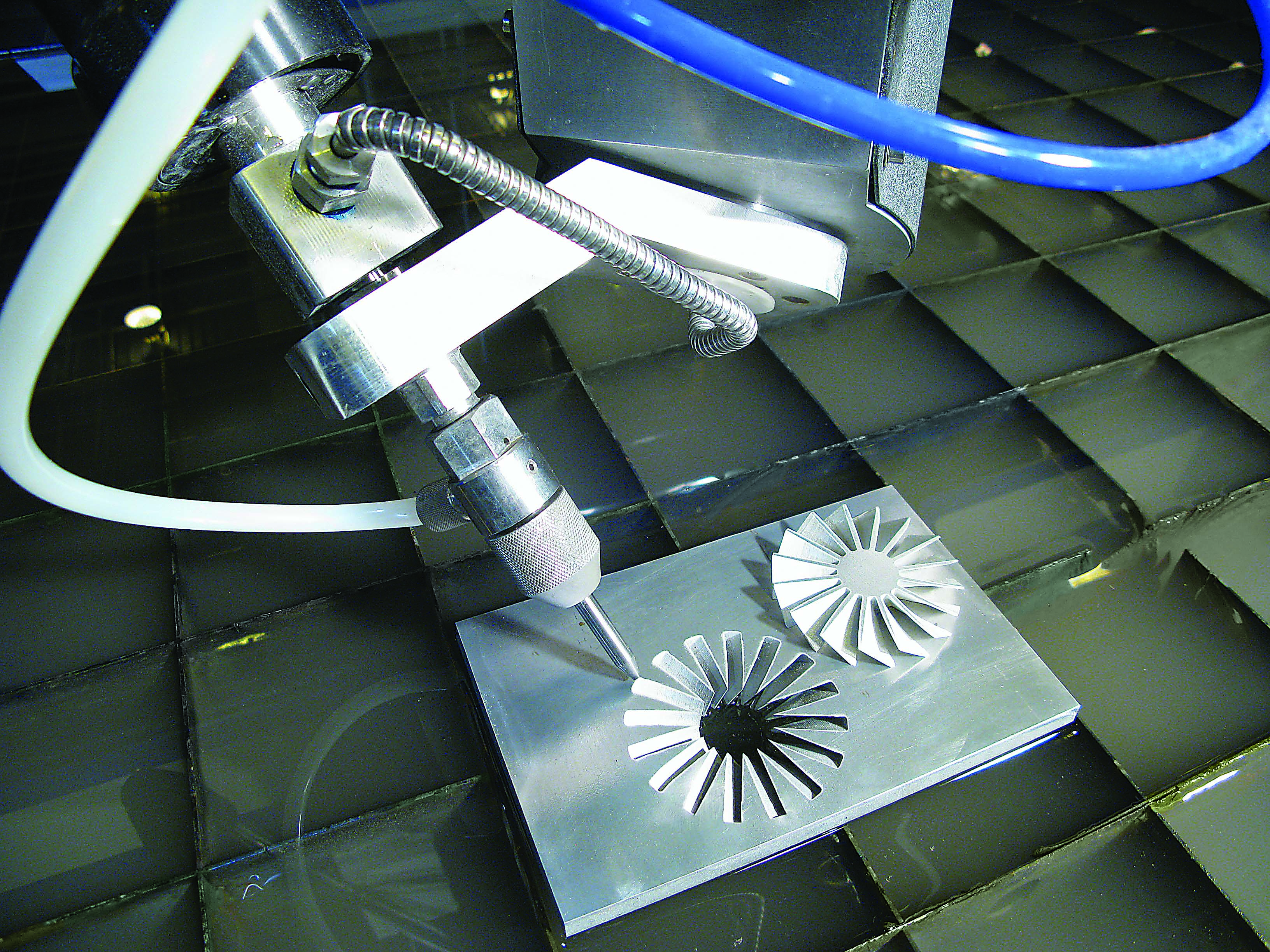 Abrasive waterjets now a viable 3D cutting option