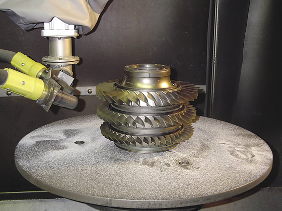 Shot peening offers cost-effective way to make stronger metal products