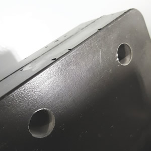 Windings successfully drilled holes into the high-silica resin that covered each stator. Image courtesy Windings. Windings successfully drilled holes into the high-silica resin that covered each stator. Image courtesy Windings.