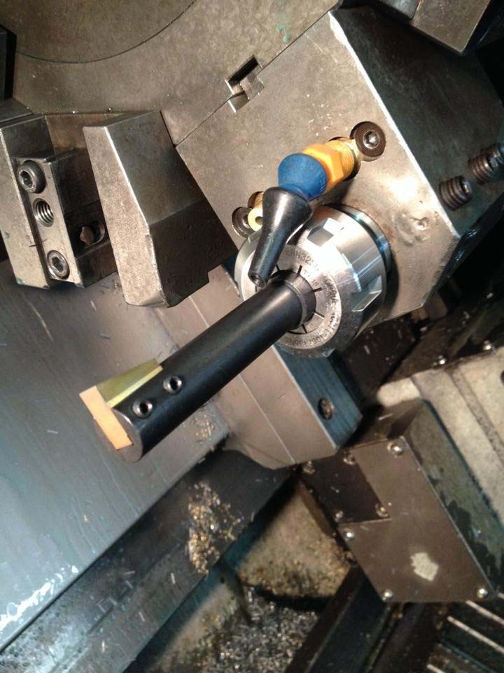CNC Broach Tool offers indexable-insert tools for broaching blind keyways.Photo credit: CNC Broach Tool