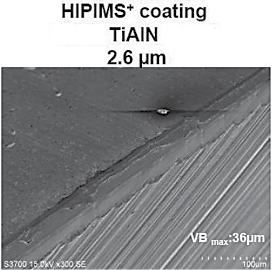 One PVD coating technique with certain advantages