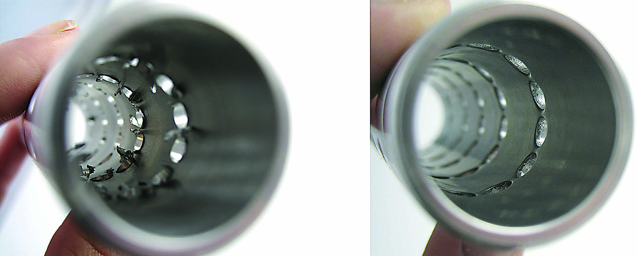 Specialized tools help deburr cross-holes