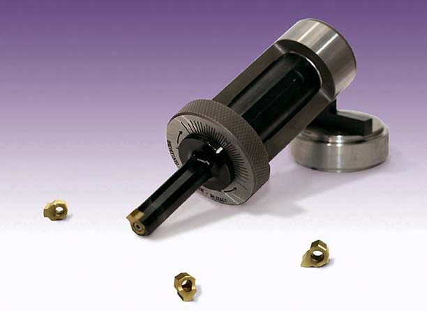 Broaching a blind keyway with an inserted tool