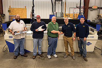 Prize turns quick profit for waterjet machine winner