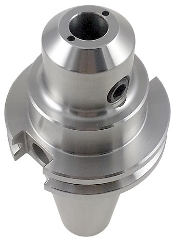 Pioneer through-coolant toolholders come with two orifices standard. The company will EDM additional holes for a charge. Image courtesy Pioneer. Pioneer through-coolant toolholders come with two orifices standard. The company will EDM additional holes for a charge. Image courtesy Pioneer.