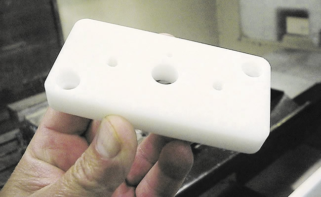 This adapter plate is a simple part, but once you can make one using a CAD/CAM system, you'll have a good foundation for producing more complex parts. Image courtesy J. Harvey. This adapter plate is a simple part, but once you can make one using a CAD/CAM system, you'll have a good foundation for producing more complex parts. Image courtesy J. Harvey.