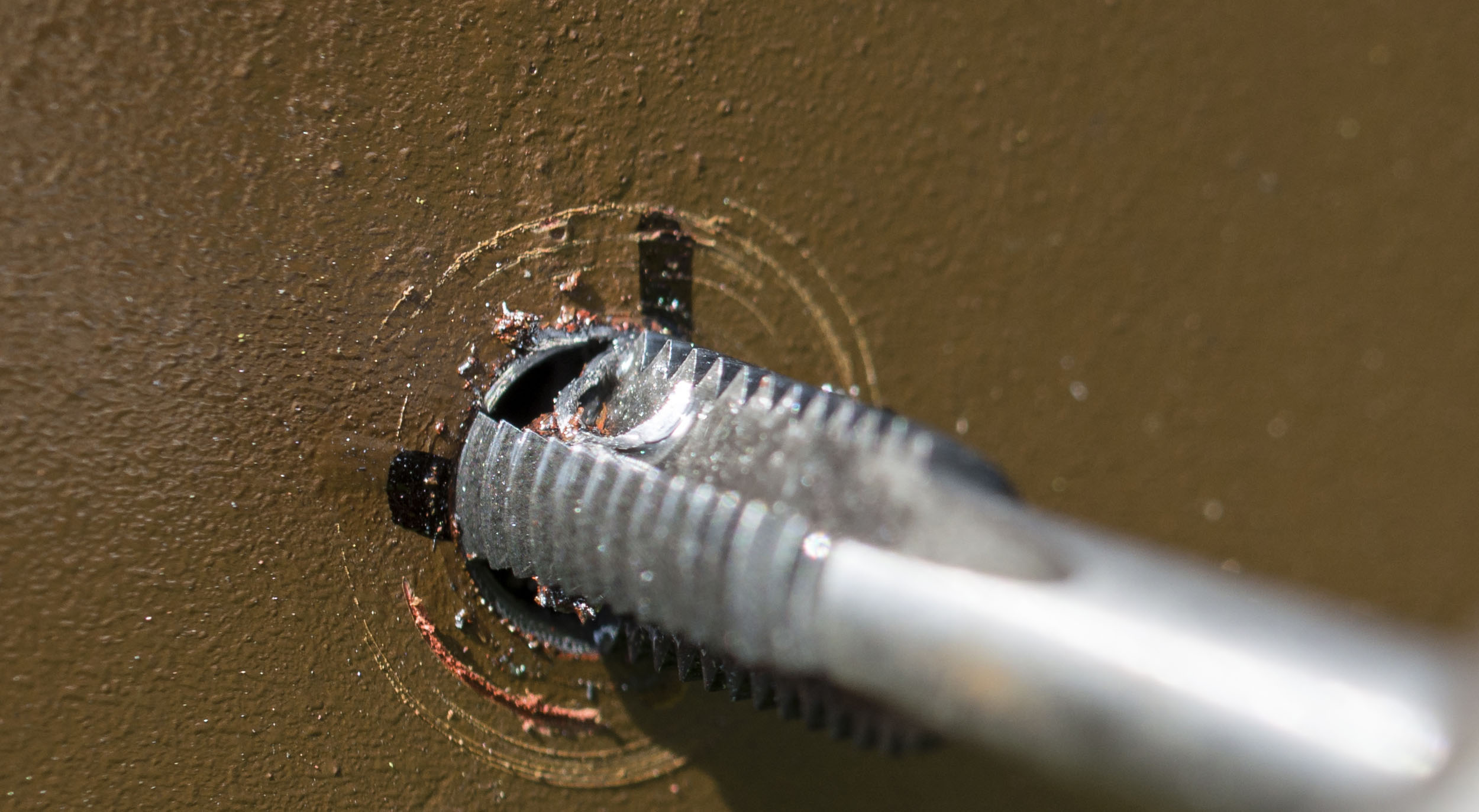 Considerations when having taps resharpened
