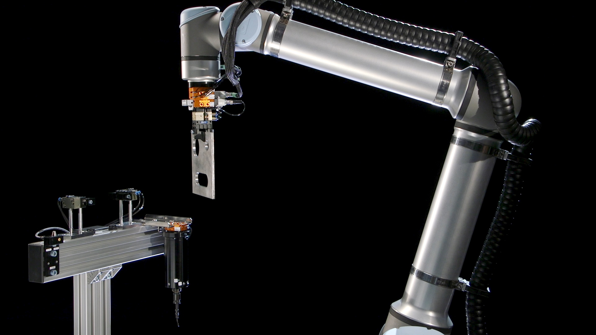 A UR5 collaborative robot from Universal Robots. Photo credit: Universal Robots USA