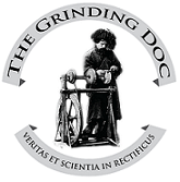 The Grinding Doc logo