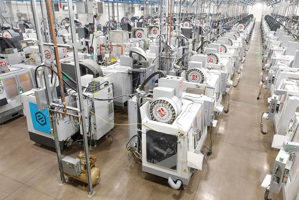 image of Protolabs’ CNC machining facility