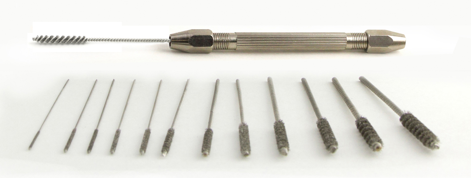 Removing microburrs from small-diameter internal and external threads image