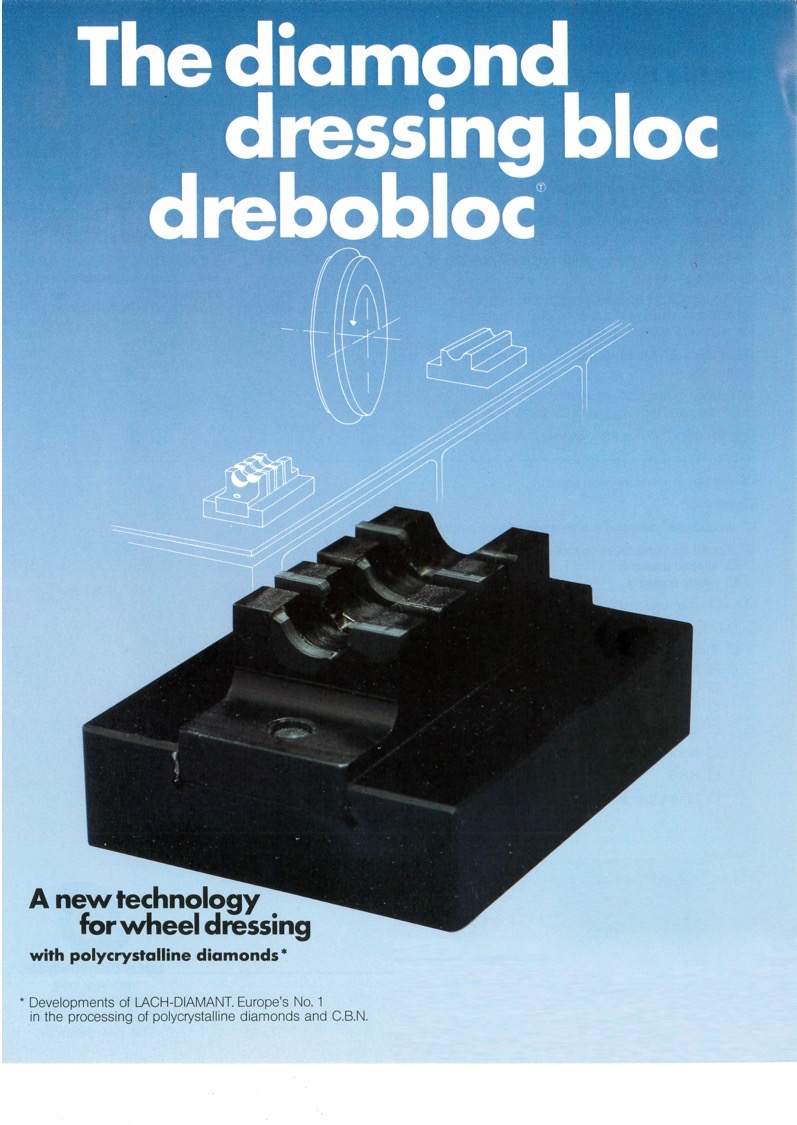 The diamond dressing bloc drebobloc by Lach Diamant.