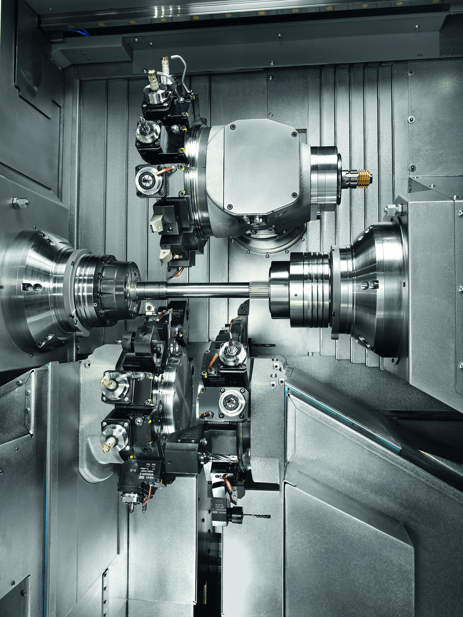 Second rotary encoder for error-free workpiece transfer image