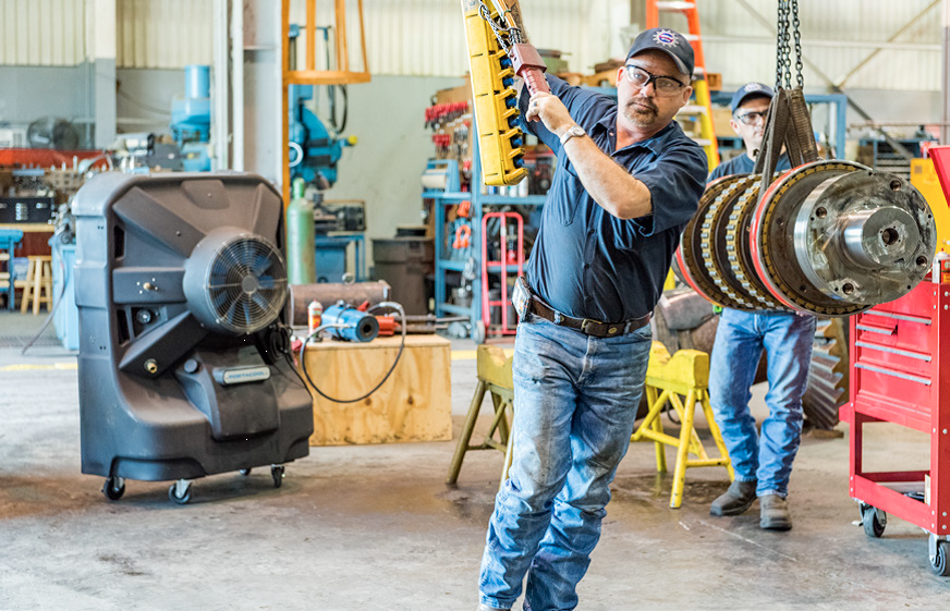 Texas machine shop overcomes the heat image