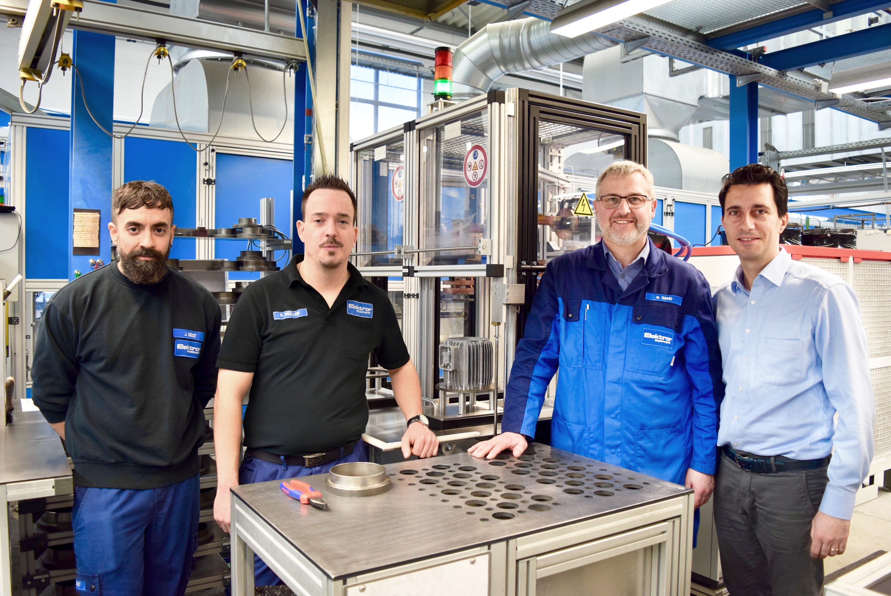 Induction heating system scores points in motor production image