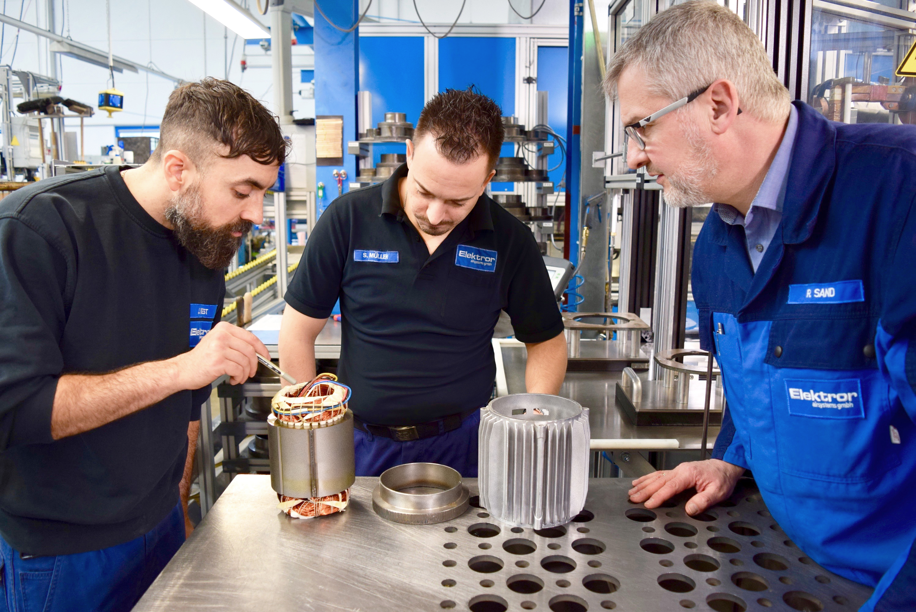 Induction heating system scores points in motor production image