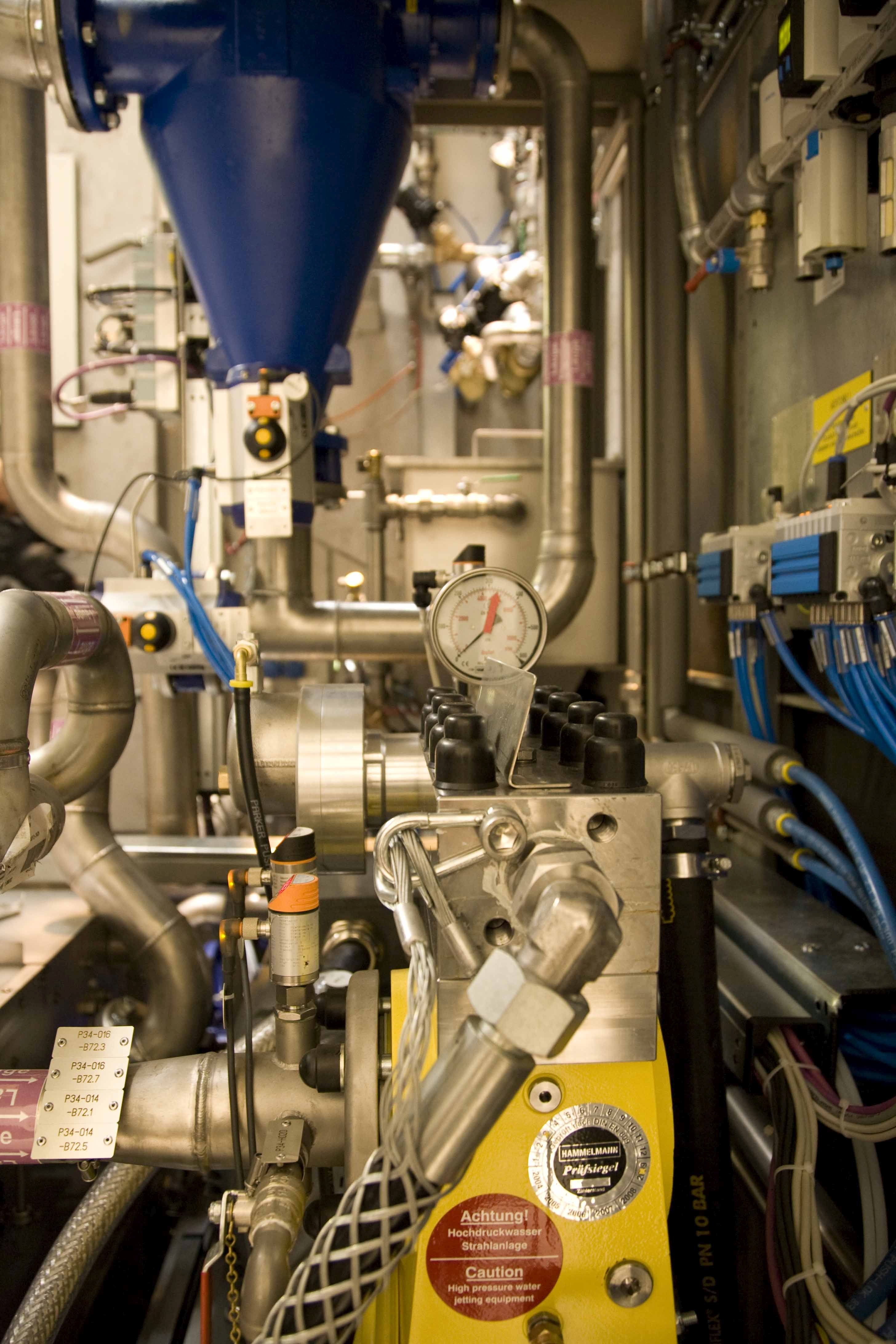 Engine plant reduces power, water consumption by about 30% image