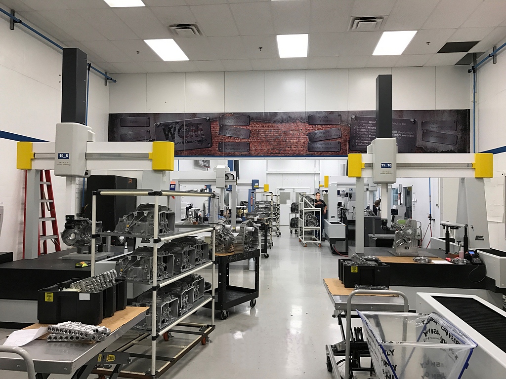 LK CMMs equipped with REVO scanning head