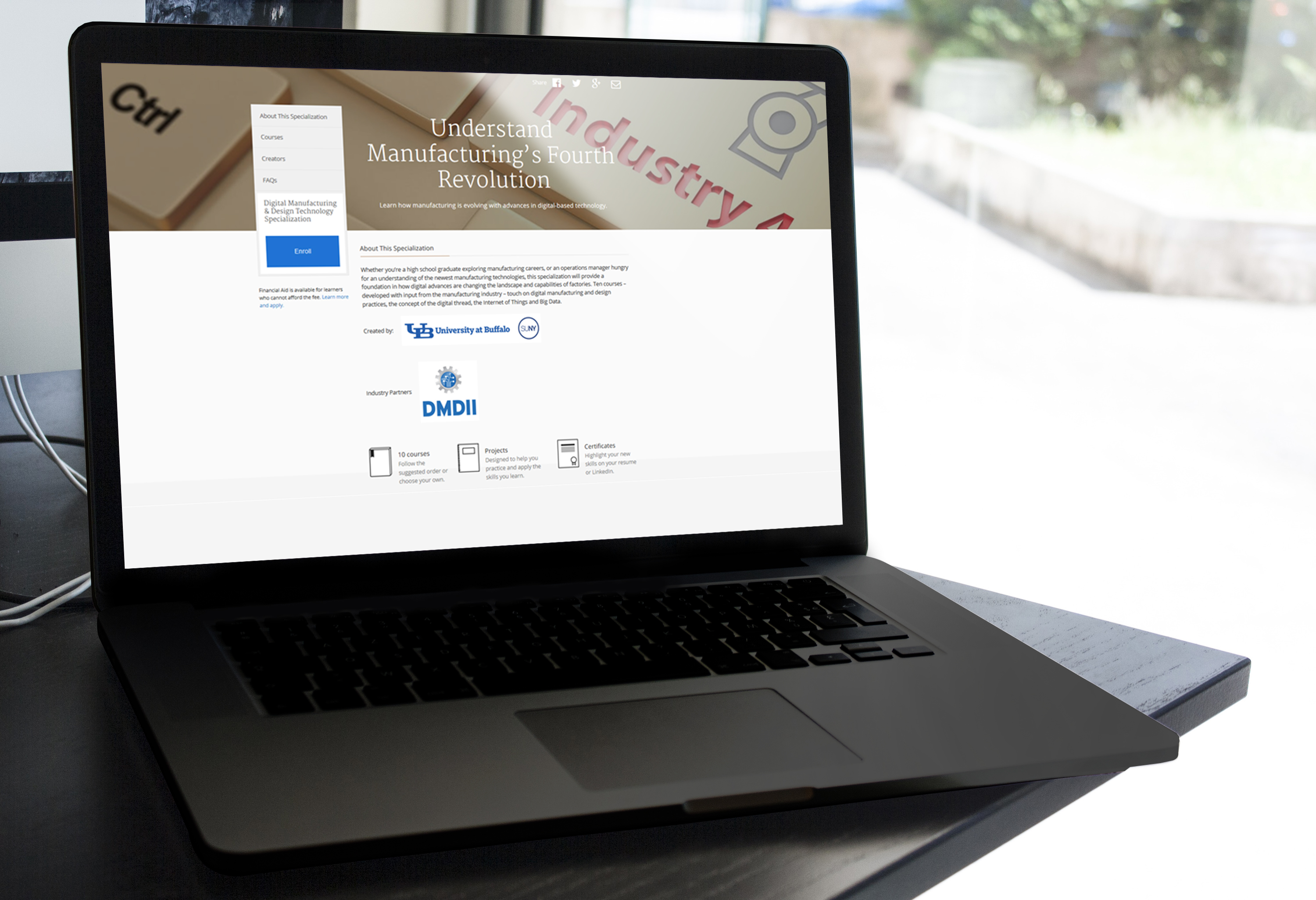 Mfg. & design tech courses now available online image