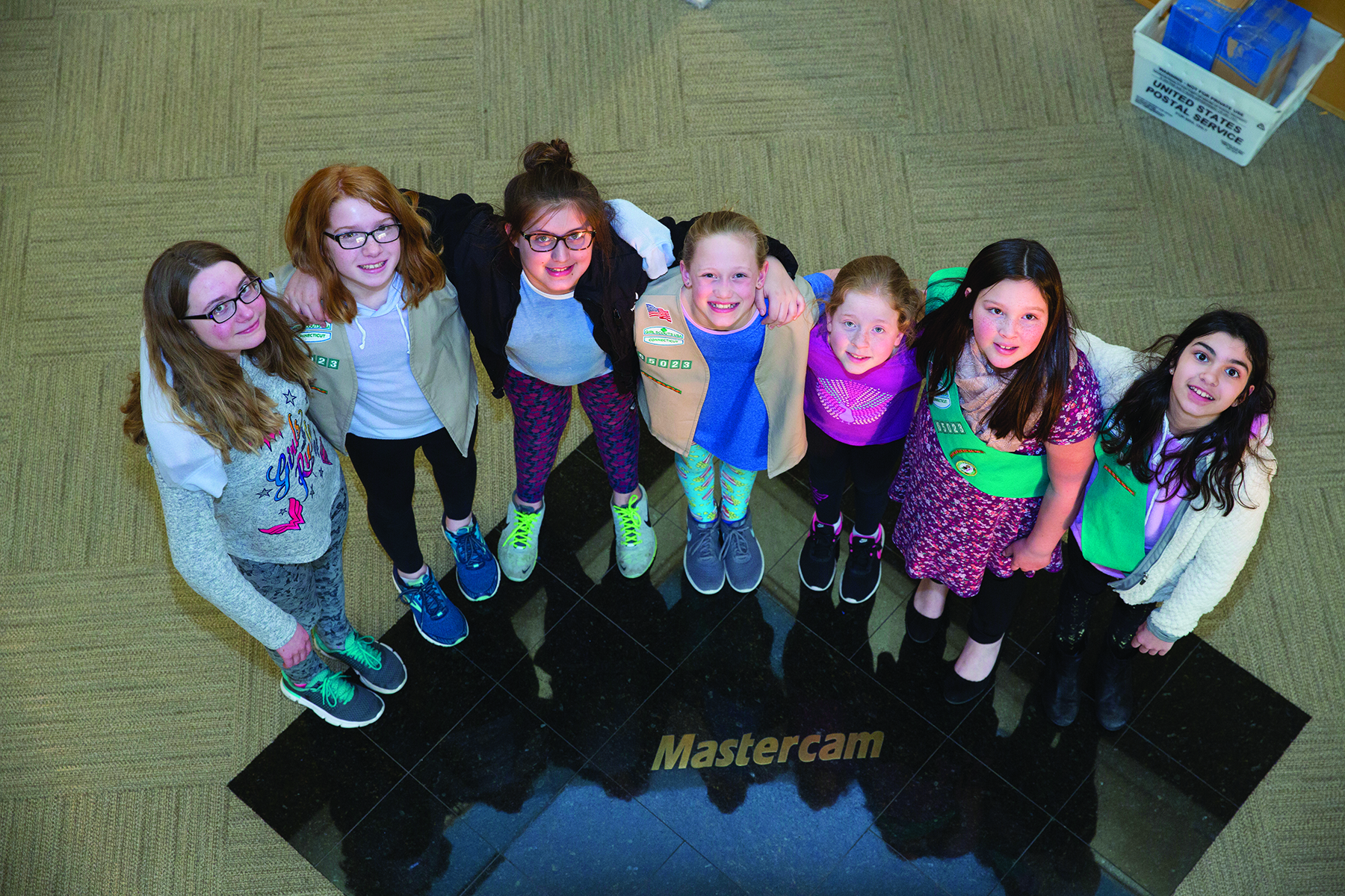 CNC Software hosts local Girl Scout troop image