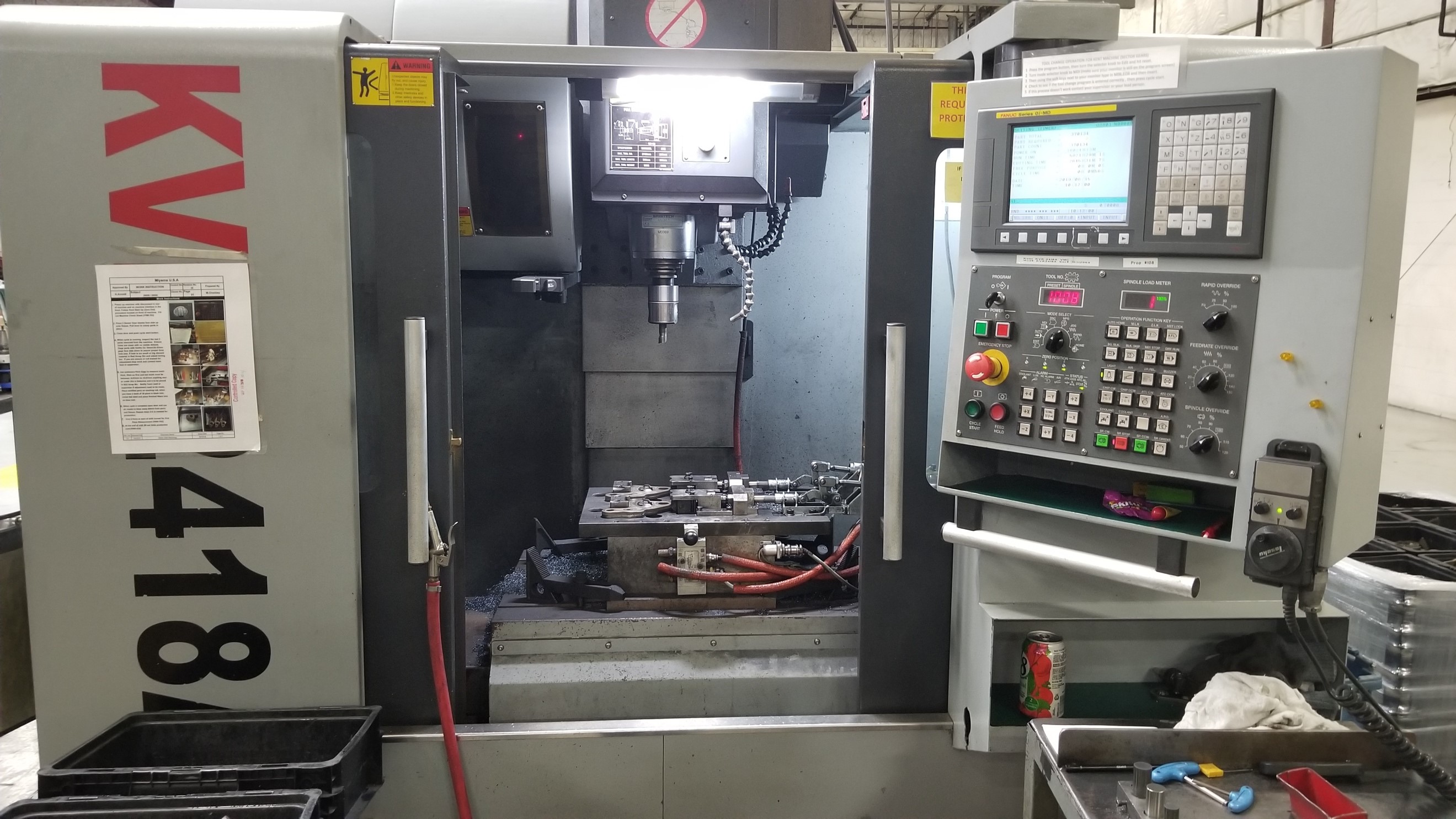 Kent USA machining centers keep Miyama USA going strong image