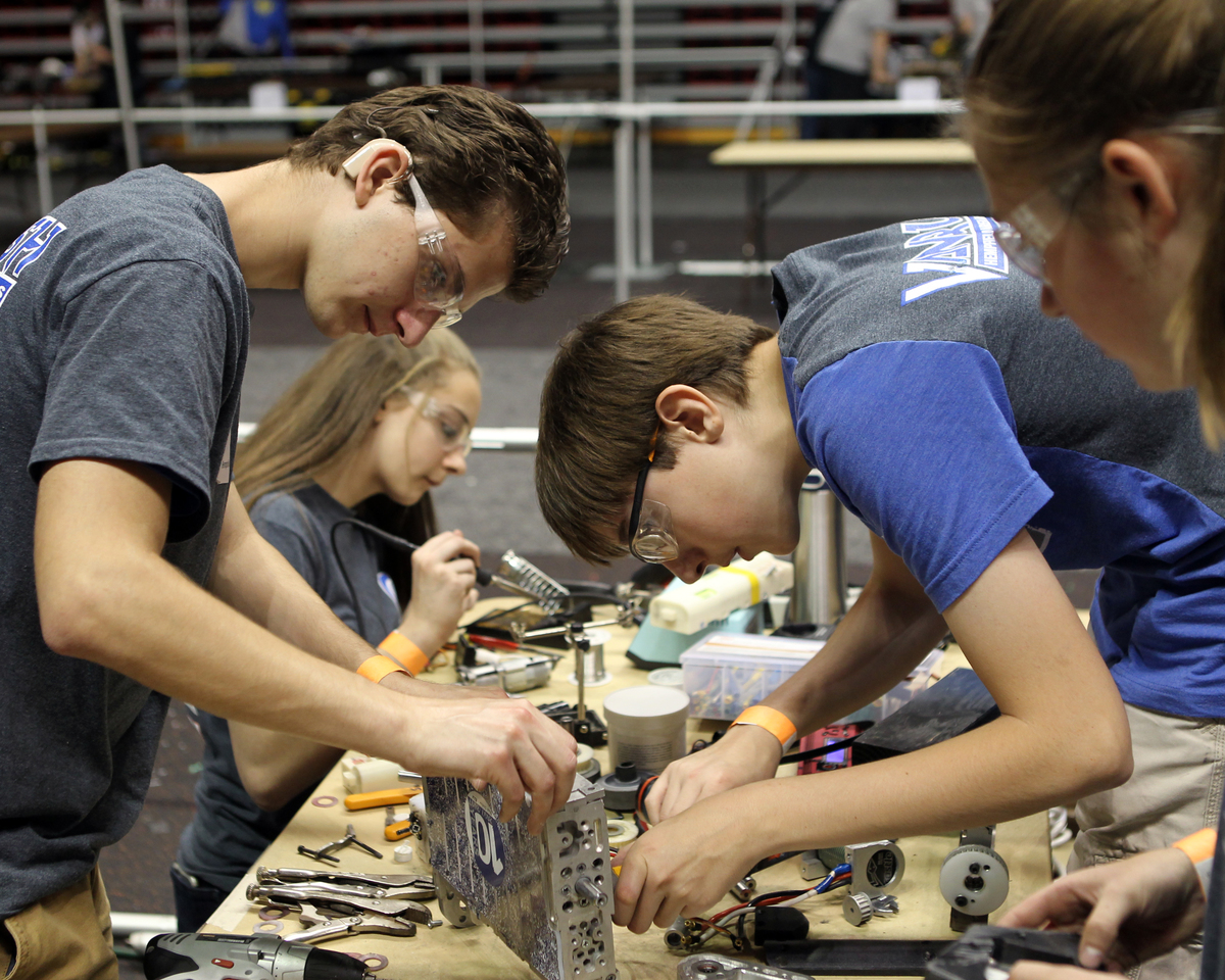 BIG KAISER presents fourth annual donation to National Robotics League image