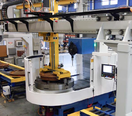 Servicing railway wheels using gantry robot enhances productivity and safety image