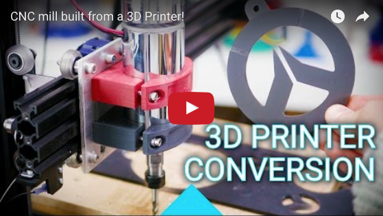 Transformer: 3D Printer becomes CNC Mill image