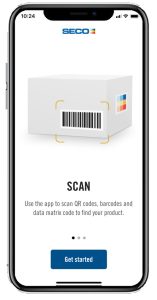 Data matrix codes track tooling from Seco