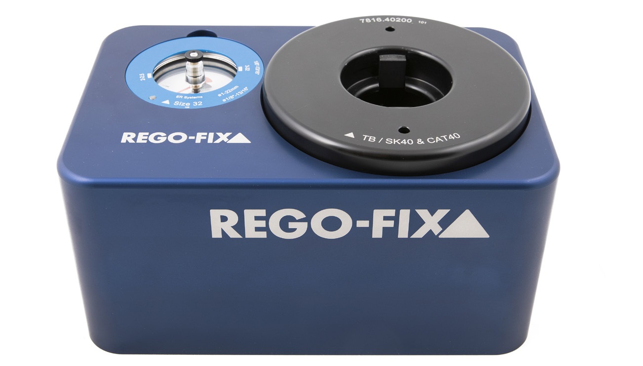 The TORCO-BLOCK is an analog device that attaches to a workbench with six bolts.