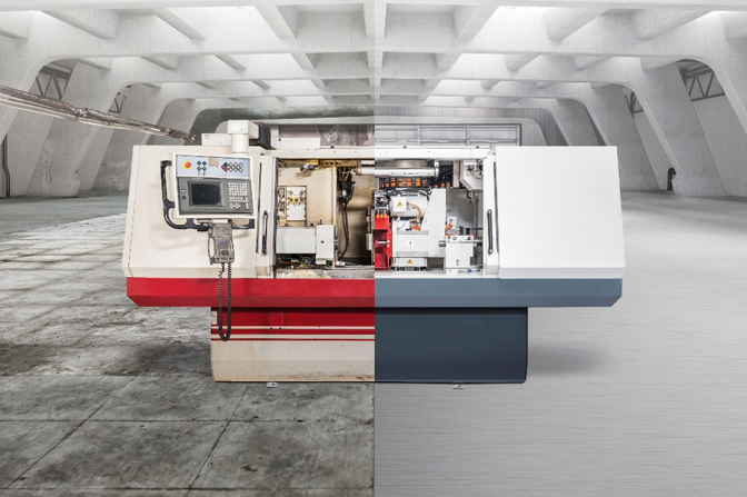 United Grinding rebuilds new productivity life into 45,000-hour machine image