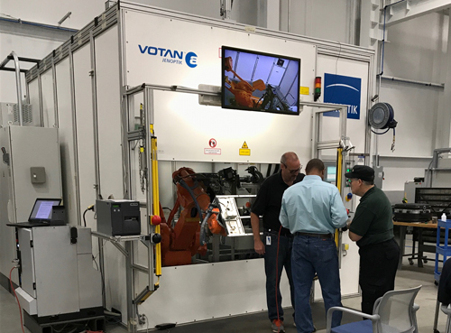 The Votan A laser processing system at Jenoptik's new Rochester Hills facility. Jenoptik opens new North America technology campus image