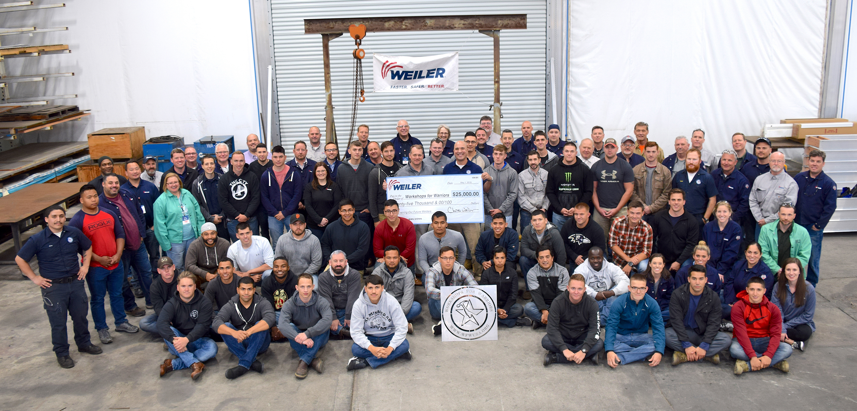 Weiler Abrasives Group partners with Workshops for Warriors image