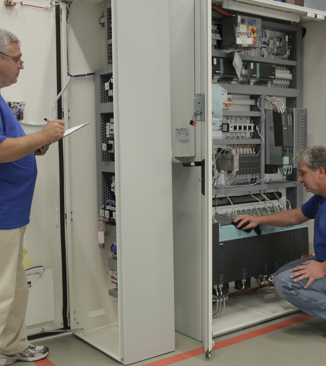 Simplified designs are made possible by the expertise of custom panel builders.