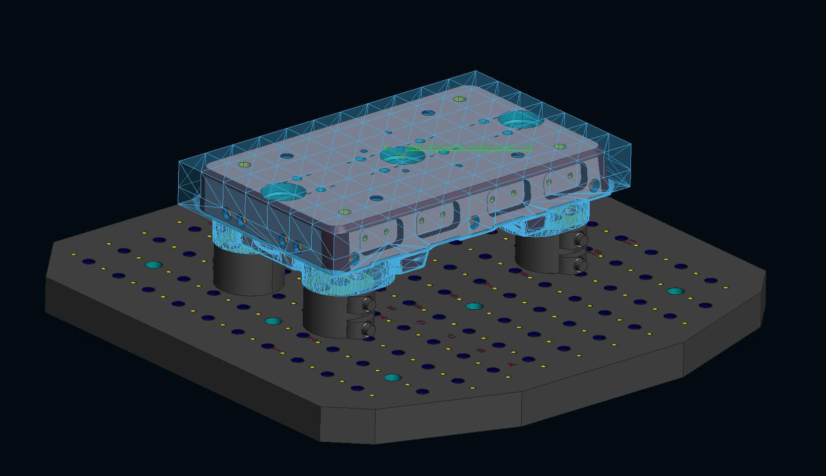 The visualization in the 3D model clarifies interfering contours in advance and prevents collisions.