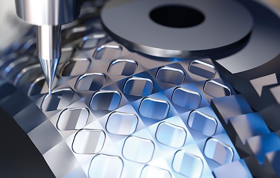 Cycle 32 TOLERANCE and the ADP function of the TNC result in perfect molds, thanks to a milling machine that has been perfectly tuned to the