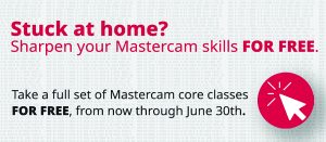 CNC Software Inc. offers free training to sharpen CAD/CAM skills at home